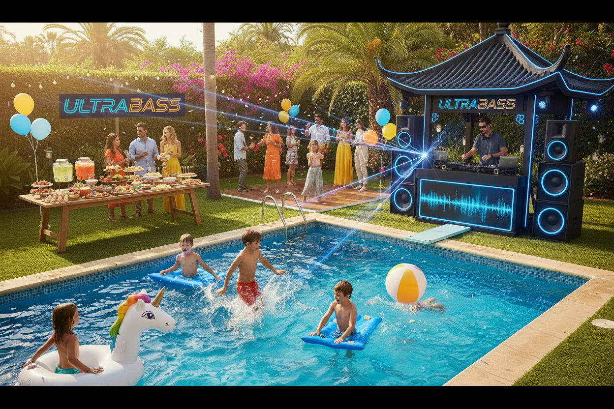 Fête jardin Ultrabass DJ